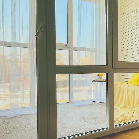 Ferienwohnung Уютная Стильная Квартира Возле Центрального Парка Горького! Almaty Exterior foto