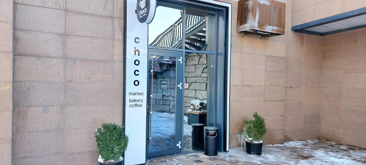 Ferienwohnung Уютная Стильная Квартира Возле Центрального Парка Горького! Almaty Exterior foto